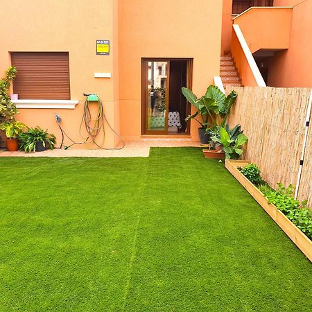 Espacioso Apartamento Con Preciosos Jardines Y Bbq Isla Plana Extérieur photo